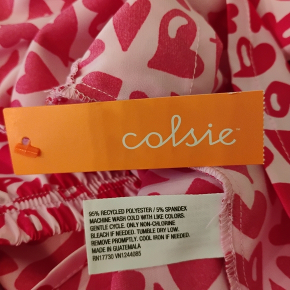 Colsie Silk Valentine Sleep Set - Size Small - New With Tags - Picture 9 of 9